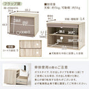 キューブボックス型テレビ台 キューブボックス型テレビ台 テレビ台 ロータイプ 韓国インテリア グレージュ PUTUPUTU