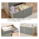 キューブボックス型テレビ台 キューブボックス型テレビ台 テレビ台 ロータイプ 韓国インテリア グレージュ PUTUPUTU