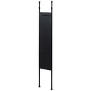 つっぱり式パンチングパネル パンチングボード 突っ張り 有孔ボード ペグボード パンチングパネル 磁石がつくボード 壁面収納 スチール フック付き 玄関 子供部屋 身支度 ぼん家具