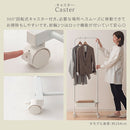 キャスター付きハンガーラック ハンガーラック スリム おしゃれ スチールラック 約 幅60cm 高さ150cm コートハンガー キャスター付 洋服ラック 玄関 ランドリー 一人暮らし かご付き ぼん家具