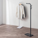 ポールハンガー コートハンガー ポールハンガー ハンガーラック スリム コート掛け 玄関 ハンガーポール コートスタンド 洋服掛け スタンド 立て掛け 2WAY フック付き ぼん家具
