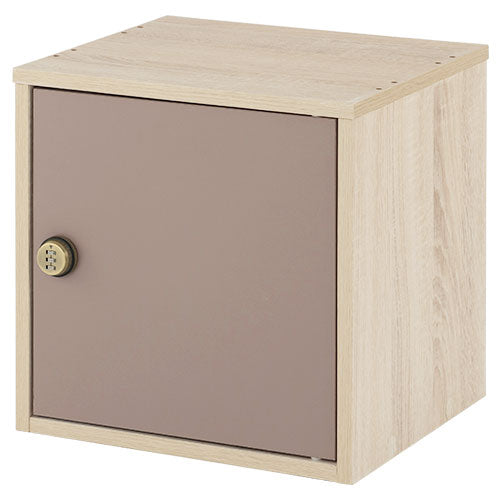 木製キューブボックス〔鍵付き〕