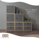 木製キューブボックス〔鍵付き〕