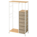 引き出し付きハンガーラック