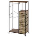 引き出し付きハンガーラック