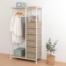 引き出し付きハンガーラック