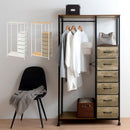 引き出し付きハンガーラック