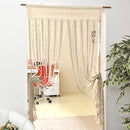 ナチュラルのれん〔150タイプ〕 のれん 暖簾 カーテン フリンジ タッセル付き ナチュラル 間仕切り 和風 洋風 おしゃれ ぼん家具