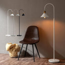 フロアライト スチールシェード 角度調整 照明 フロアライト おしゃれ 間接照明 スタンドライト LED シンプル ライト スタンド フットスイッチ リビング 寝室 レトロ コンセント式 noji ノジー ぼん家具