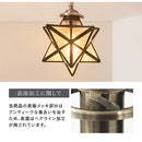 シーリングライト 1灯 星型 シーリングライト 小型シーリングライト 天井照明 星 1灯 ガラス 真鍮 角度調節 キッチンライト 内玄関 キッチン照明 アンティーク noji ノジー ぼん家具