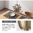 ペンダントライト 1灯 ガラス 星型 ペンダントライト ダイニングライト キッチンライト 星 ガラス 真鍮 内玄関 ライト 照明 吹き抜け キッチン照明 シンプル アンティーク noji ノジー ぼん家具