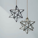 ペンダントライト 1灯 ガラス 星型 ペンダントライト ダイニングライト キッチンライト 星 ガラス 真鍮 内玄関 ライト 照明 吹き抜け キッチン照明 シンプル アンティーク noji ノジー ぼん家具