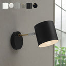 ブラケットライト 1灯 角度調整 ブラケットライト スチール 角度調節 ウォールランプ 壁掛けライト ウォールライト 内玄関 廊下 洗面所 階段 寝室 トイレ ライト 照明 noji ノジー ぼん家具