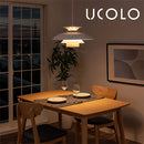 ペンダントライト 1灯 ペンダントライト LED おしゃれ 照明器具 天井照明 ダイニングライト 吊り下げ照明 傘 口金 e26 北欧 キッチン 寝室 リビング UCOLO ユコロ ぼん家具