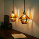 ペンダントライト 1灯 ガラス ペンダントライト 天井照明 天井ライト 吊り下げ灯 レトロモダン LED ガラスシェード カウンター キッチン リビング ダイニング おしゃれ すりガラス ぼん家具