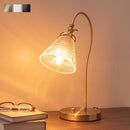 デスクライト モールガラス デスクライト 調光式 LED 卓上ライト ガラス スタンドライト おしゃれ ダイヤルスイッチ 角度調整 リビング 寝室 北欧 コンセント式 noji ノジー noji