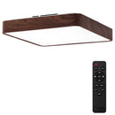 シーリングライト LED一体型 フラットタイプ 四角 シーリングライト led 4.5畳 2140lm 四角 薄型 木目調 調光 調色 常夜灯 リモコン付 リビング 和室 LEDシーリングライト 天井照明 フラット おしゃれ ぼん家具