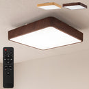 シーリングライト LED一体型 フラットタイプ 四角 シーリングライト led 4.5畳 2140lm 四角 薄型 木目調 調光 調色 常夜灯 リモコン付 リビング 和室 LEDシーリングライト 天井照明 フラット おしゃれ ぼん家具