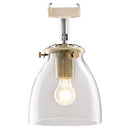 シーリングライト 1灯 ガラス  シーリングライト LED証明器具 天井照明 リビング おしゃれ スポットライト リビング照明 北欧 アンティーク noji ノジー ガラス コンパクト noji