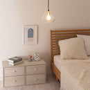 ペンダントライト ガラスシェード 真鍮 ペンダントライト ガラス E17 シンプル 吊り下げライト 透明 ヒビ入り 泡入り 小型 ダイニング キッチン 玄関 ライト 電気 照明 レトロ noji ノジー noji