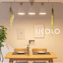 シーリングライト 1灯 スチールシェード シーリングライト スポットライト led 照明器具 天井照明 北欧 おしゃれ かわいい 小型 スチール 木製 白 灰色 黒 UCOLO ユコロ UCOLO