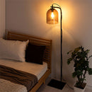 フロアライト ガラスシェード スタンドライト フロアライト ガラスシェード 間接照明 おしゃれ LED シンプル ライト スタンド リビング 寝室 北欧 フットスイッチ 照明 高さ150 ぼん家具