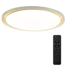 シーリングライト LED一体型 フラットタイプ led シーリングライト 調光調色 6畳 丸 ゴールド塗装 薄型 リモコン付き 電球色 昼白 昼光色 LEDシーリングライト 円形 寝室 天井照明 直付け LED照明 ぼん家具