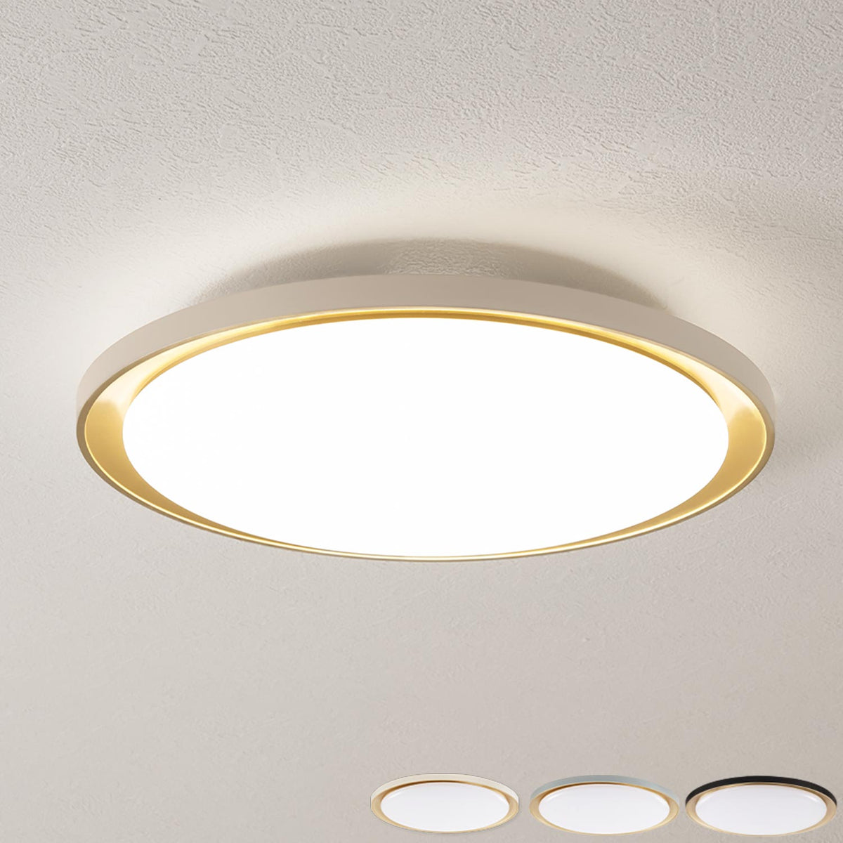 ぼん家具 シーリングライト LED一体型 フラットタイプ おしゃれ 照明
