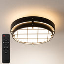 シーリングライト LED一体型 フラットタイプ シーリングライト led 照明器具 天井照明 おしゃれ 6畳 マリンランプ レトロ リモコン付き 電球色 昼白色 昼光色 丸型 洋室 和室 ぼん家具