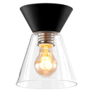 シーリングライト 1灯 シーリングライト 小型シーリングライト 天井照明 真鍮メッキ ガラスシェード キッチンライト 内玄関 ライト シック シンプル おしゃれ noji ノジー noji