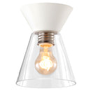 シーリングライト 1灯 シーリングライト 小型シーリングライト 天井照明 真鍮メッキ ガラスシェード キッチンライト 内玄関 ライト シック シンプル おしゃれ noji ノジー noji