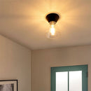 シーリングライト 1灯 シーリングライト 小型シーリングライト 天井照明 真鍮メッキ ガラスシェード キッチンライト 内玄関 ライト シック シンプル おしゃれ noji ノジー noji