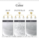 シーリングライト 3灯 ガラス シャンデリア おしゃれ 照明 3灯 led 照明器具 天井照明 バブル ガラス E26口金 リビング 寝室 ダイニング 食卓 ゴールド noji ノジー noji