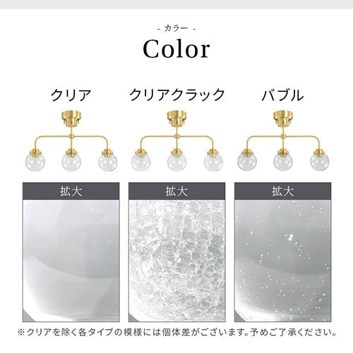 シーリングライト〔3灯〕