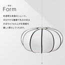 ペンダントライト ファブリックシェード ペンダントライト 和風 led 天井照明 おしゃれ 照明器具 3灯 和室 玄関 リビング 寝室 かぼちゃ 南瓜型 常夜灯 ぼん家具