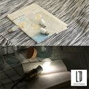 フィラメントLED電球〔口金E17〕 LED電球 クリア電球 E17 50W相当 丸型 昼白色 電球色 レトロ エジソン球 おしゃれ 全方向タイプ フィラメント ガラス 透明 裸電球 45mm径 直径45mm ぼん家具