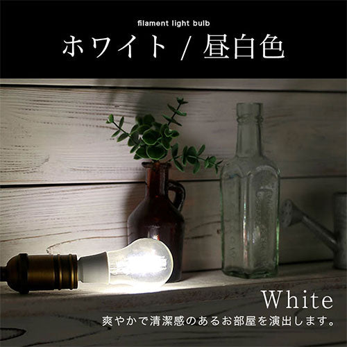 フィラメントLED電球〔口金E17〕