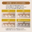 シーリングスポットライト 4灯