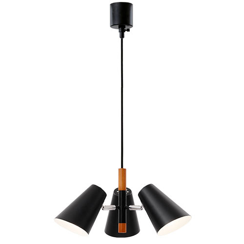 木目×スチール 3灯 ペンダントライト 照明 ライト おしゃれ UCOLO