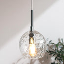 ゆらめき ガラス製 ペンダントライト