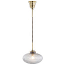 ゆらめき ガラス製 ペンダントライト