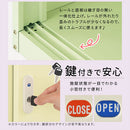 カラフル物置〔小〕 屋外収納庫 物置 スチール物置 小型 屋外 おしゃれ スチール 棚 大容量 鍵付き 倉庫 庭 ベランダ 防錆 防水 引き戸 スライド DIY 防災用品 収納 ぼん家具