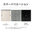 物置〔中〕 屋外収納庫 物置 小型 防水 スチール物置 屋外 鍵付き 倉庫 家庭用 コンパクト 引き戸 収納 コンテナ スチール製 ベランダ 庭 収納庫 ロッカー ストッカー ぼん家具