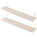 つっぱり式ウォールラック〔幅80cm〕棚板2枚セット 専用棚板 2枚セット 幅80 別売り 棚 オプション 当店 突っ張り ラック 壁面 ウォールラック つっぱり 壁面収納 ラダーラック ウォールシェルフ 専用 ぼん家具