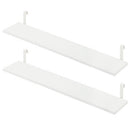 つっぱり式ウォールラック〔幅80cm〕棚板2枚セット 専用棚板 2枚セット 幅80 別売り 棚 オプション 当店 突っ張り ラック 壁面 ウォールラック つっぱり 壁面収納 ラダーラック ウォールシェルフ 専用 ぼん家具