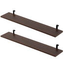 つっぱり式ウォールラック〔幅80cm〕棚板2枚セット 専用棚板 2枚セット 幅80 別売り 棚 オプション 当店 突っ張り ラック 壁面 ウォールラック つっぱり 壁面収納 ラダーラック ウォールシェルフ 専用 ぼん家具