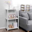 オープンラック オープンラック 3段  組立簡単 収納棚 薄型 シェルフ 隙間収納 木目調 サイドラック A4 ぼん家具