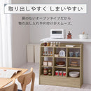 引き出し付きオープンラック