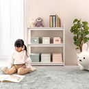 オープンラック おもちゃ収納 おもちゃ箱 収納 おもちゃ お片付けラック 3段 絵本棚 こども部屋 オープンシェルフ マガジンラック リビング ベビー キッズ家具 本棚 ぼん家具