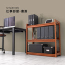 オープンラック おもちゃ収納 おもちゃ箱 収納 おもちゃ お片付けラック 3段 絵本棚 こども部屋 オープンシェルフ マガジンラック リビング ベビー キッズ家具 本棚 ぼん家具